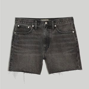 Relaxed Mid-Length Denim Shorts